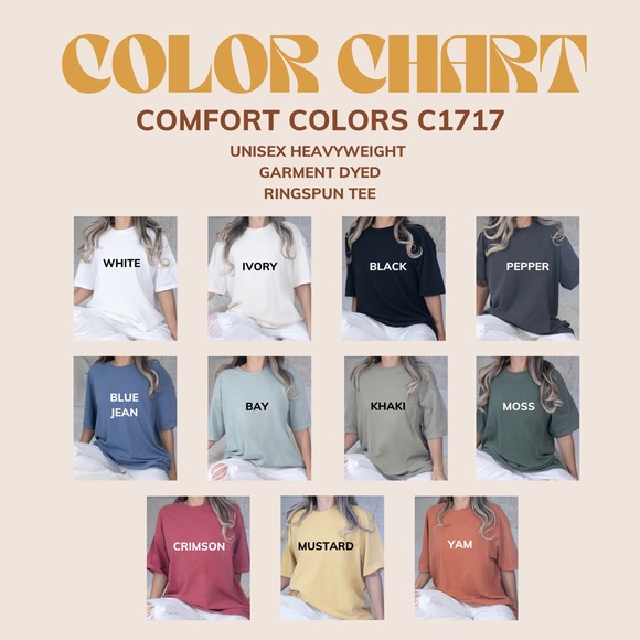 Comfort Colors Coachella Cactus Company Vinyl Graphic Tee - Picture 5 of 8